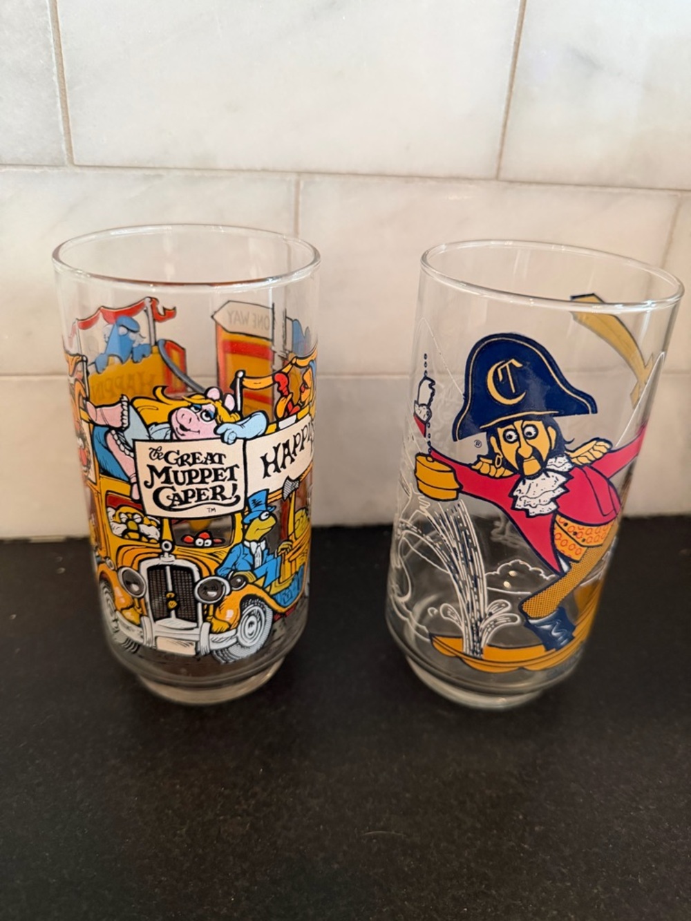 Vintage Mcdonald’s 1981 The Great Muppet Caper Happiness Hotel Glass